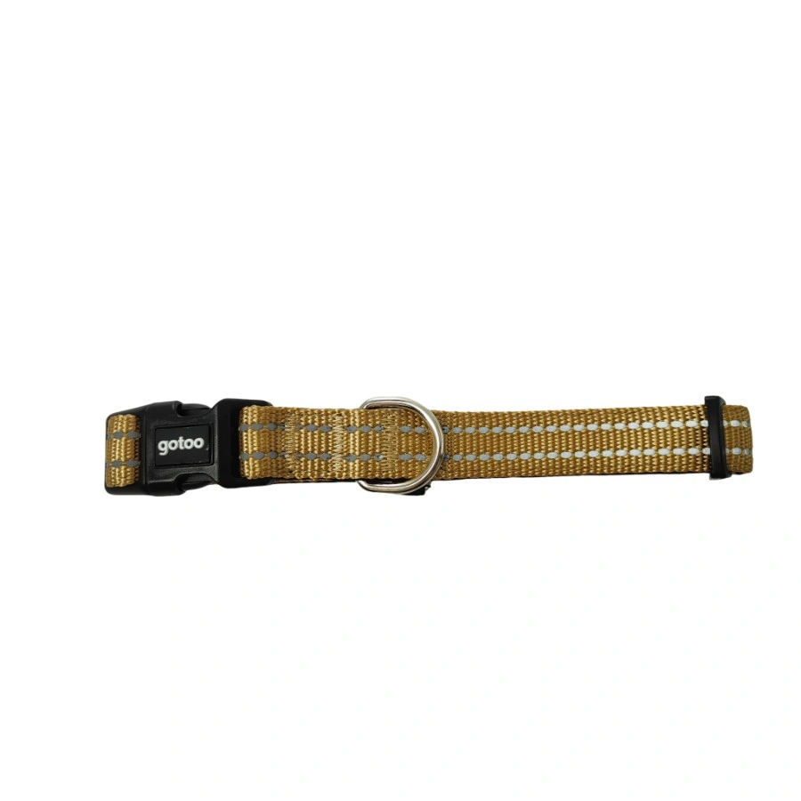 Gotoo! Collar Reflectante Premium Beige, , large image number null