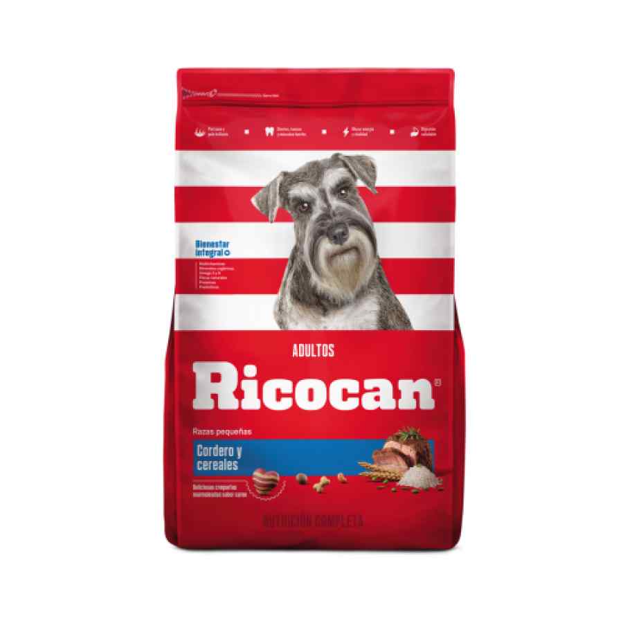 Ricocan Cordero Y Cereales Adultos Razas Pequeñas Alimento Seco Perro