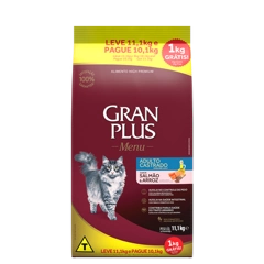 Gran Plus Gato Adulto Esterilizado Salmón Y Arroz 10Kg+1Kg Gratis, , large image number null