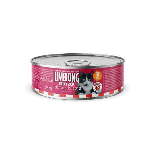 Livelong Gato Delicias De Carne 156 Gr image number null