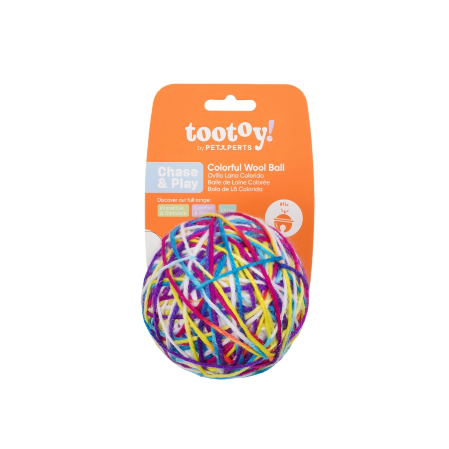 Tootoy! Chase&Play Wool Ball