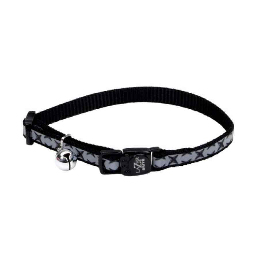 Lazer Brite Collar   ajustable Reflectivo Gato 9mm Ancho x 20 30cm Largo (46741    BDI12), , large image number null