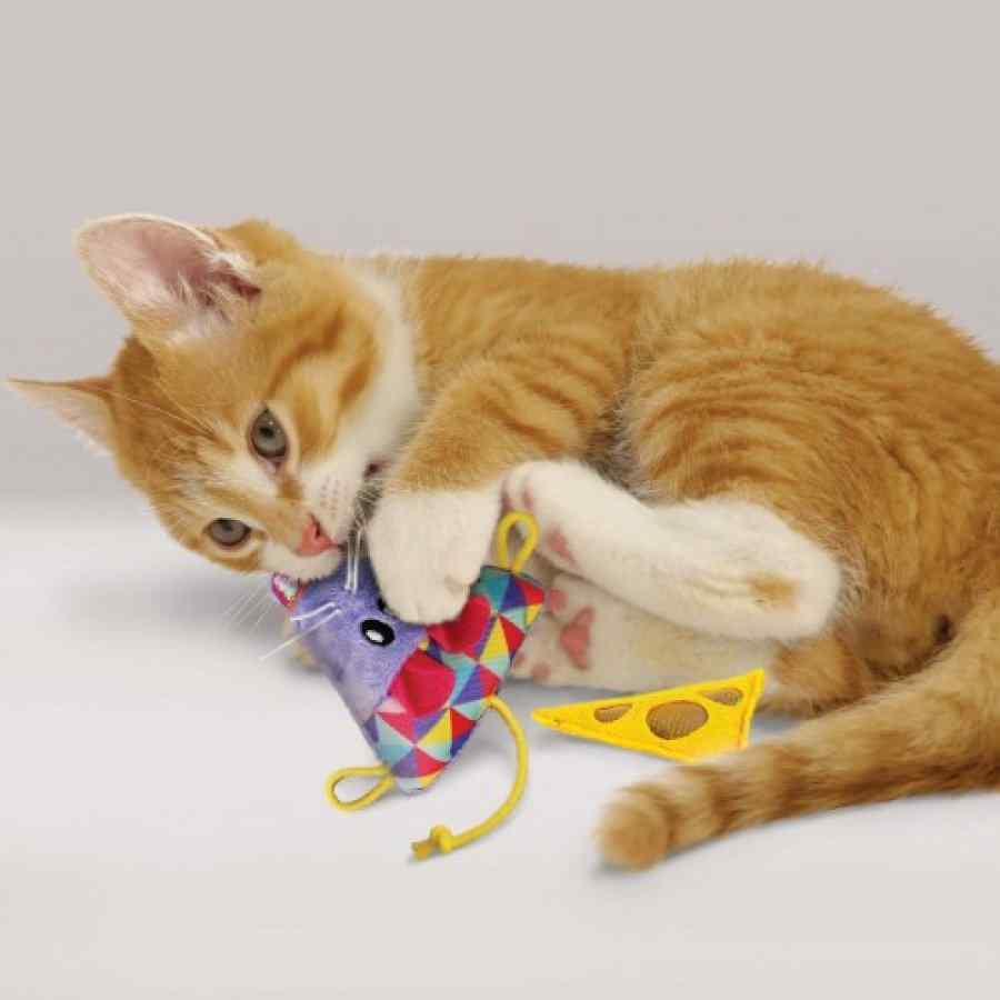 KONG Crackles & Cheez Mouse 2 pk, , large image number null
