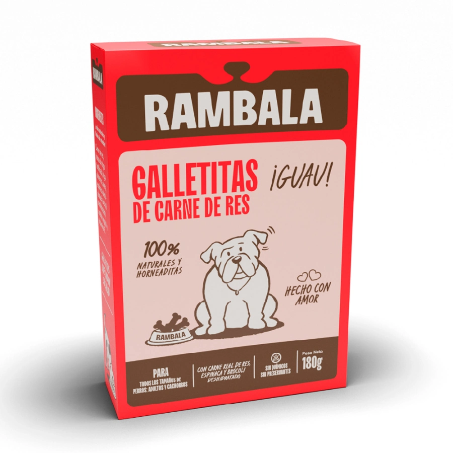 Rambala Galletitas De Carne 180 g