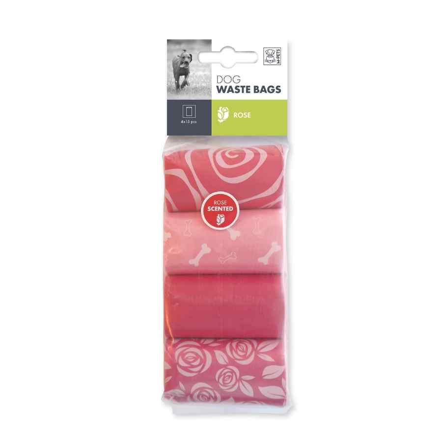 Bolsas Recogefecas Rosa 4x15 Pcs, , large image number null