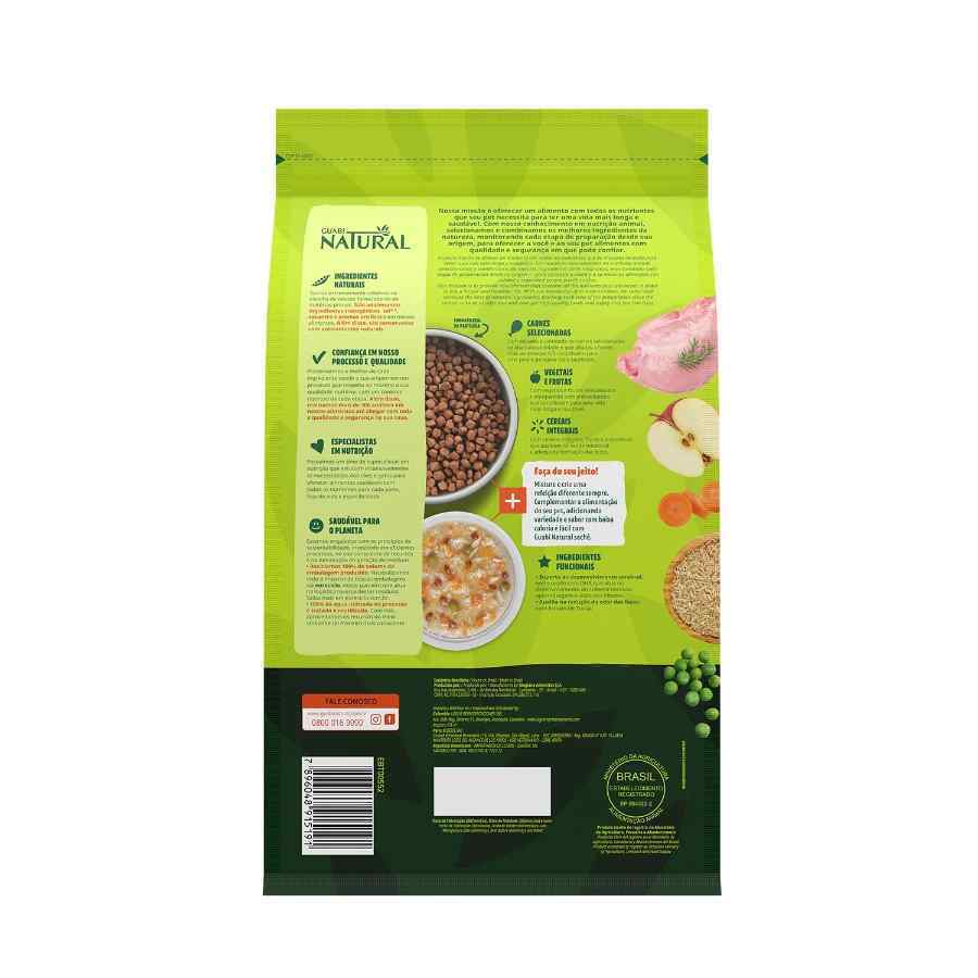 Guabi natural perro filhote porte médio frango e arroz integral 2,5kg, , large image number null