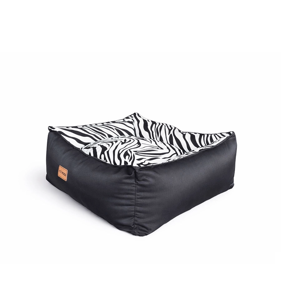 Sofacama De Verano Zebra Negra, , large image number null