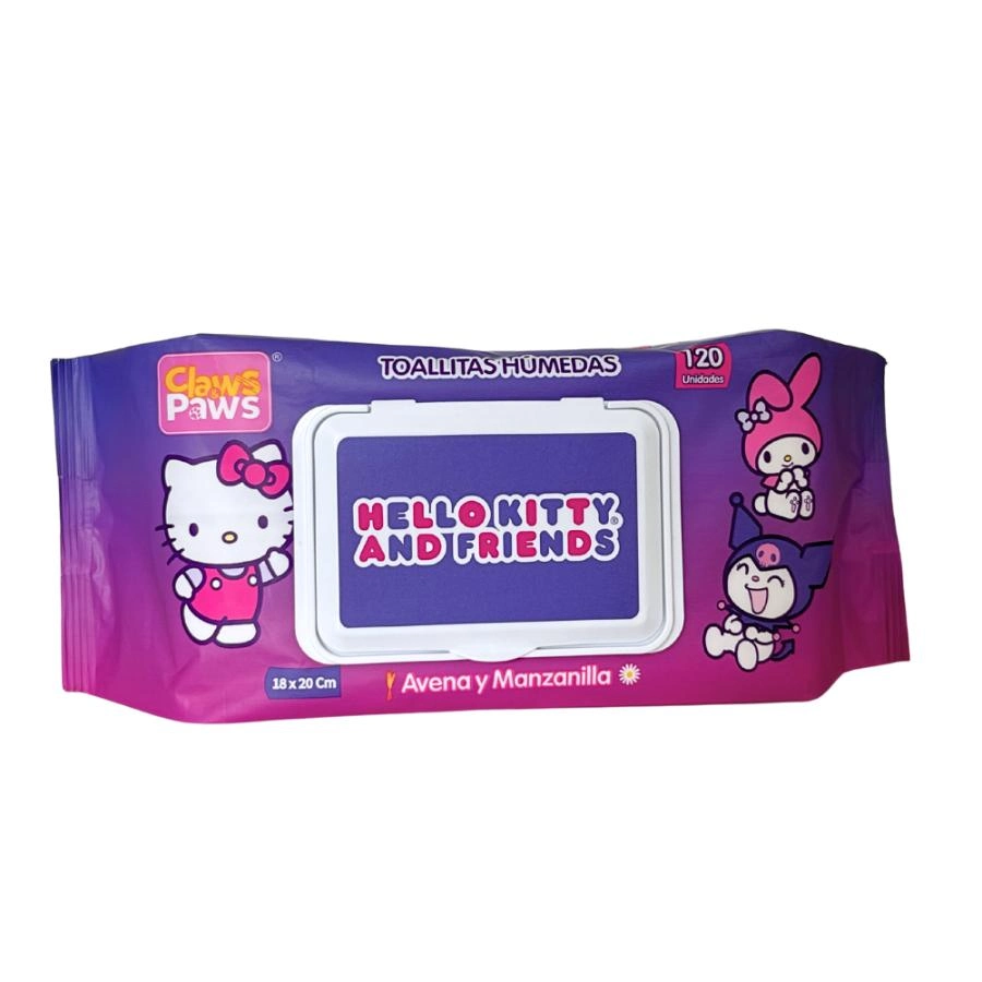 Toallitas Húmedas Hello Kitty X 120 Unid.  (Avena Y Manzanilla), , large image number null