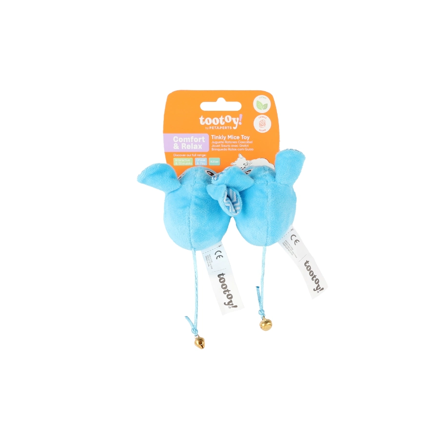 Tootoy! Comfort&Relax Tinkly Mice Toy, , large image number null