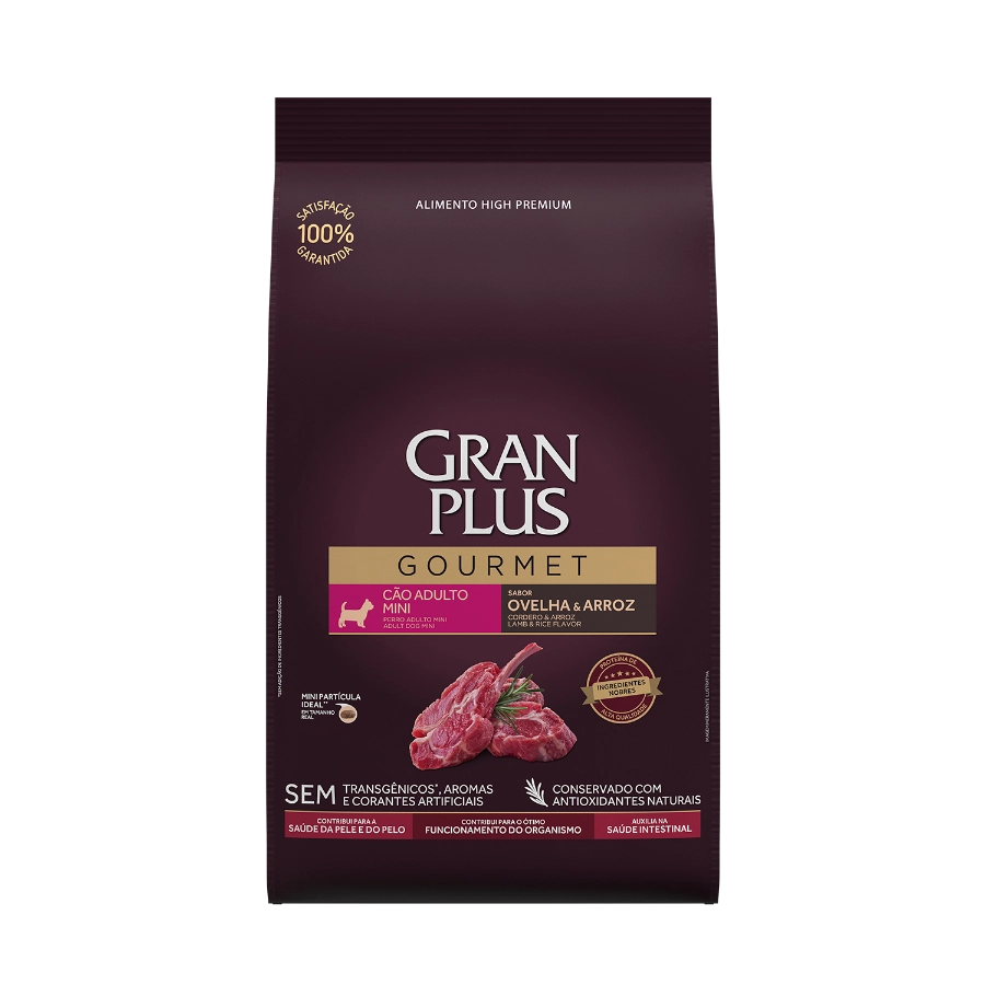 Gran Plus Gourmet Perro Adulto Mini Sabor Oveja Y Arroz 10.1Kg, , large image number null