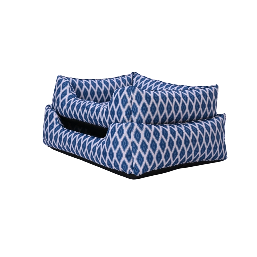 Leeby Dog Premium Teflon Bed Blue, , large image number null