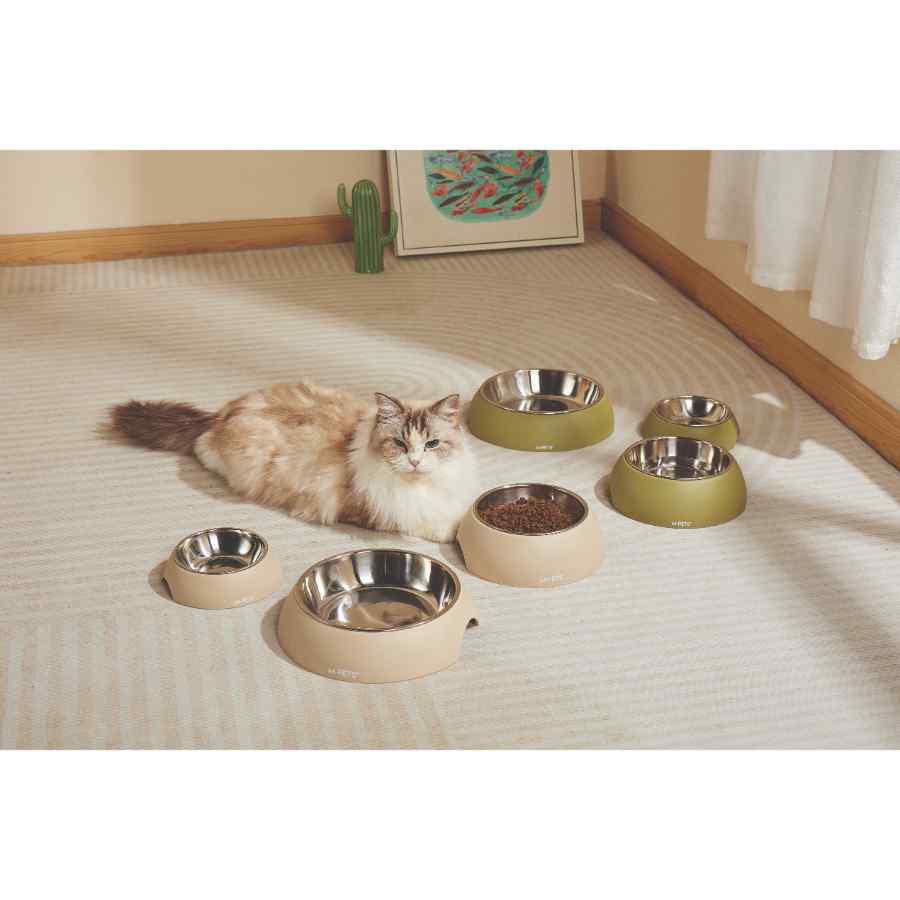 Mpets Eco Bowl Color Olivo, , large image number null