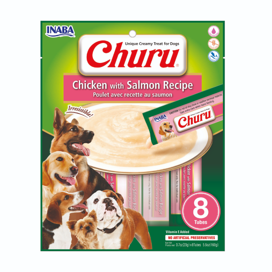 Churu Perro Chicken/Salmon (8 Unidades), , large image number null
