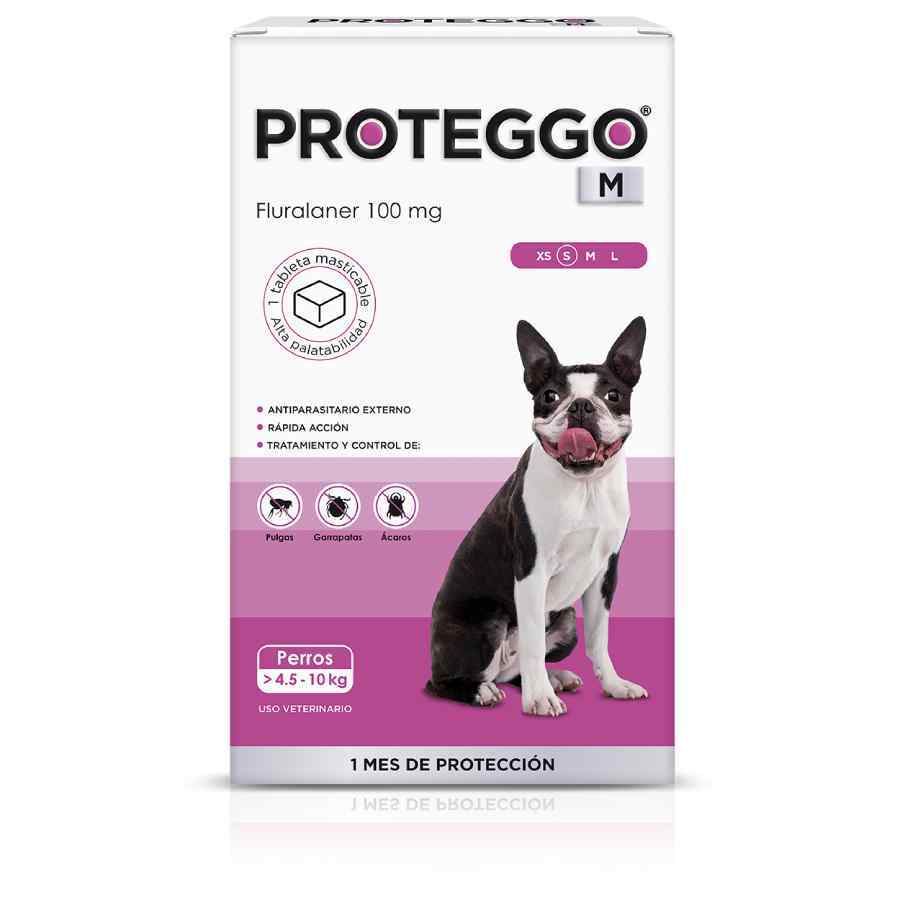 Proteggo m 100 mg para Perro 4,5 10Kg (1tab x caja)