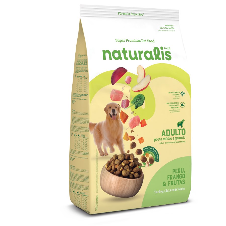 Naturalis Adulto Pavo, Pollo y Frutas, , large image number null