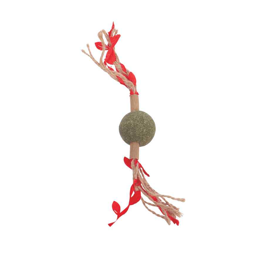 Mpets Charmy Juguete Catnip Rama Roja, , large image number null