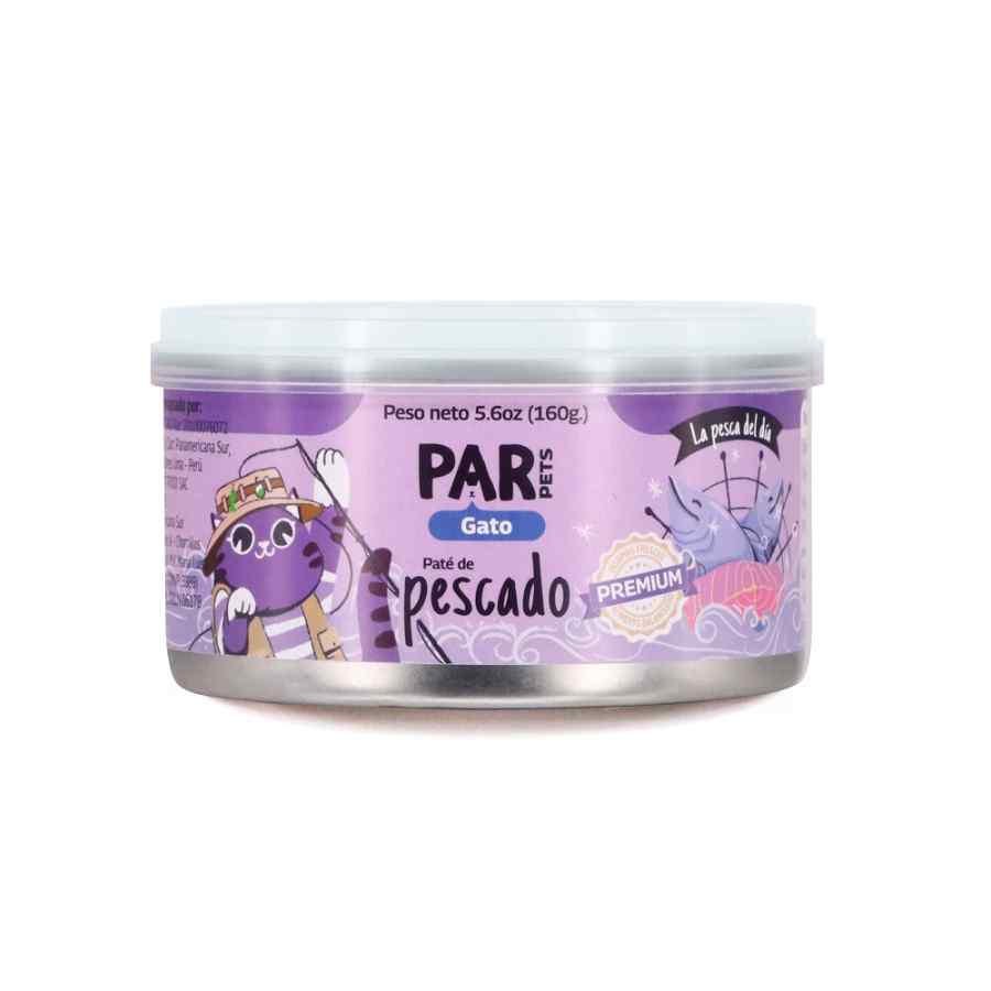 Par Pets gato paté de pescado 160g