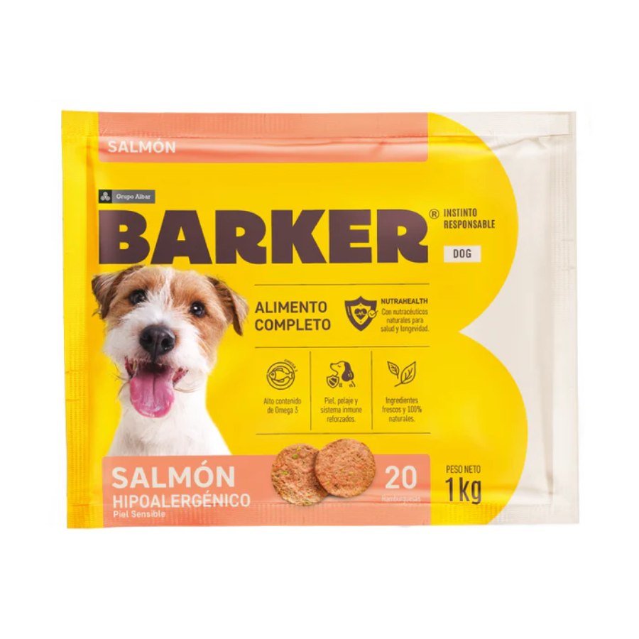 Barker Hamburguesas De Salmón 20 Unids. 1kg, , large image number null