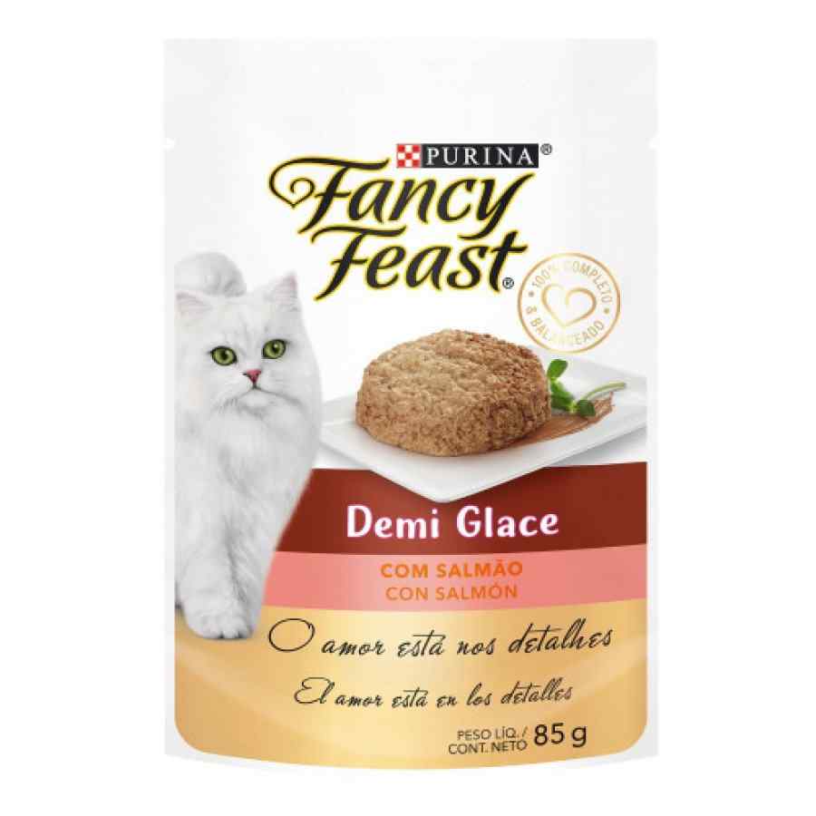 Fancy Feast Demi Glace Salmon 15x85g Xi image number null