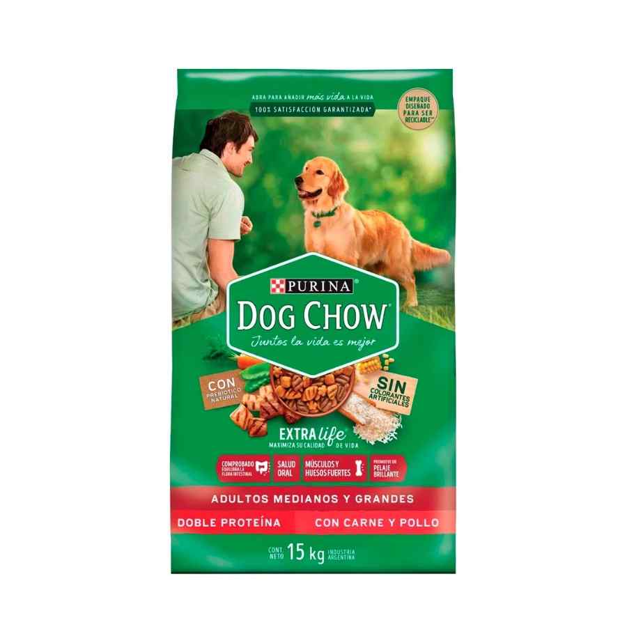 Dog Chow Adulto Raza Mediana Y Grande Alimento Seco Perro