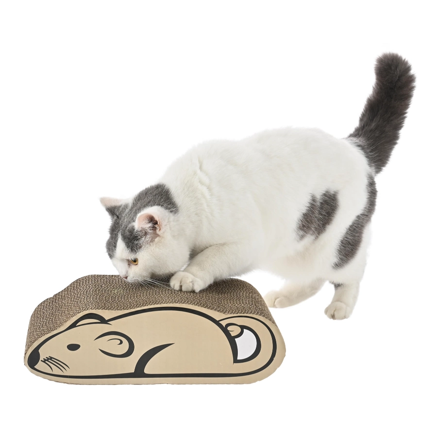 Miaou Mouse Cardboard Scratcher, , large image number null