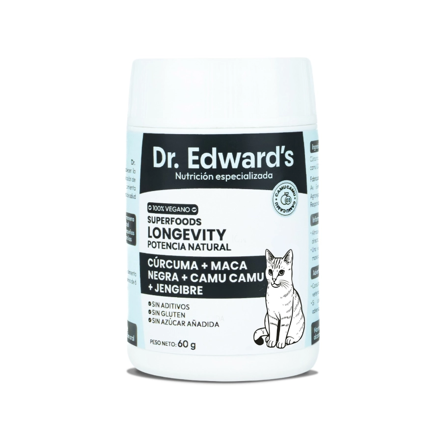 Dr. Edward'S Suplemento Gato  Longevity 60Gr