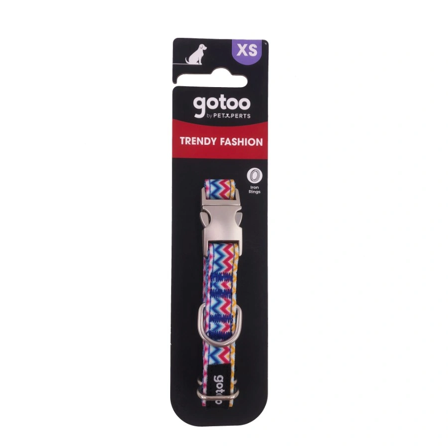 Gotoo! Collar Trendy Zig-Zag Multicolor, , large image number null