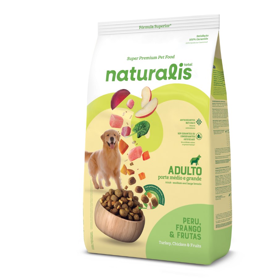 Naturalis Adulto Pavo, Pollo y Frutas, , large image number null