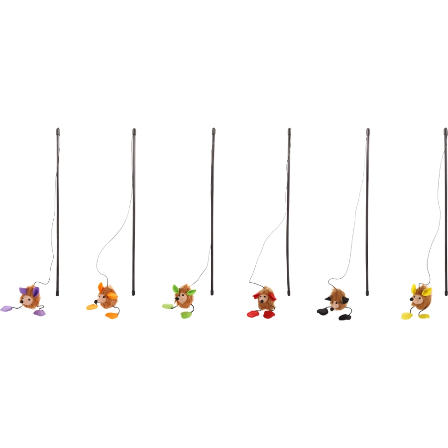 Flamingo Ct Lena Cat Dangler Hedgehog + Sound Multi 51Cm Assortment, , large image number null