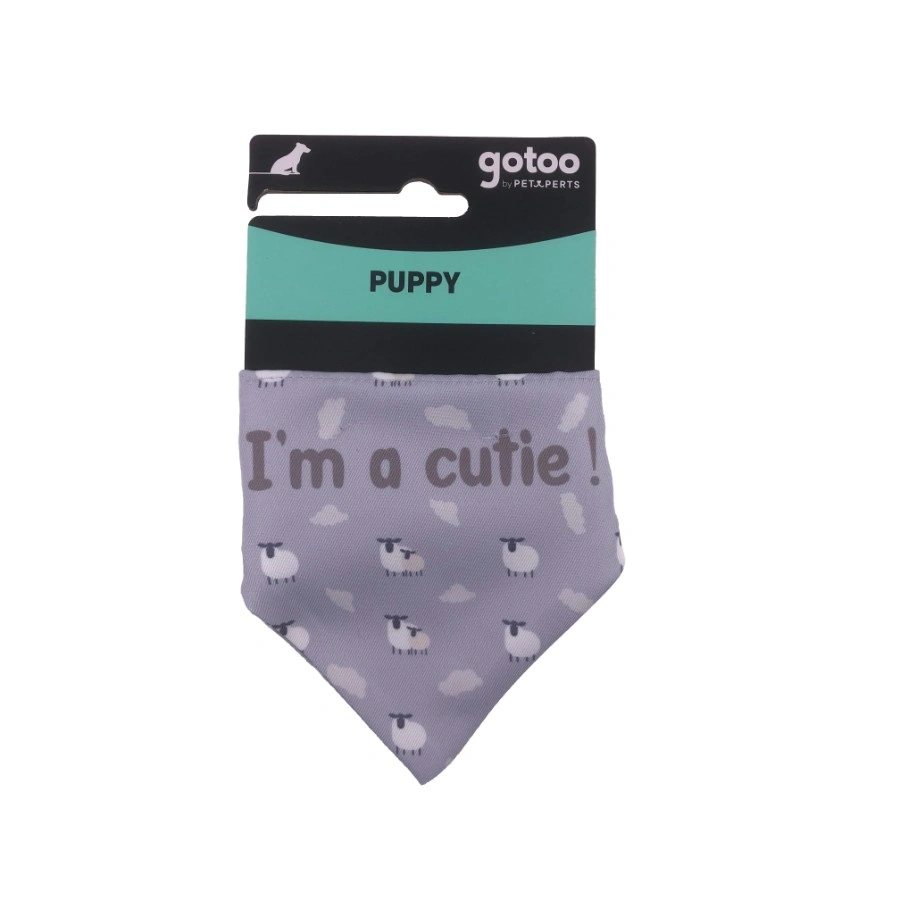 Gotoo! Bandana Para Perros Ovejas Grises, , large image number null