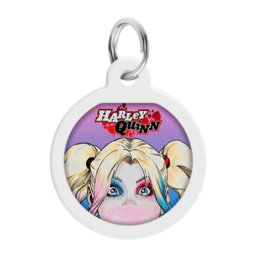 Placa De Identificación Waudog Smart Id Con Pasaporte Qr Harley Quinn, , large image number null