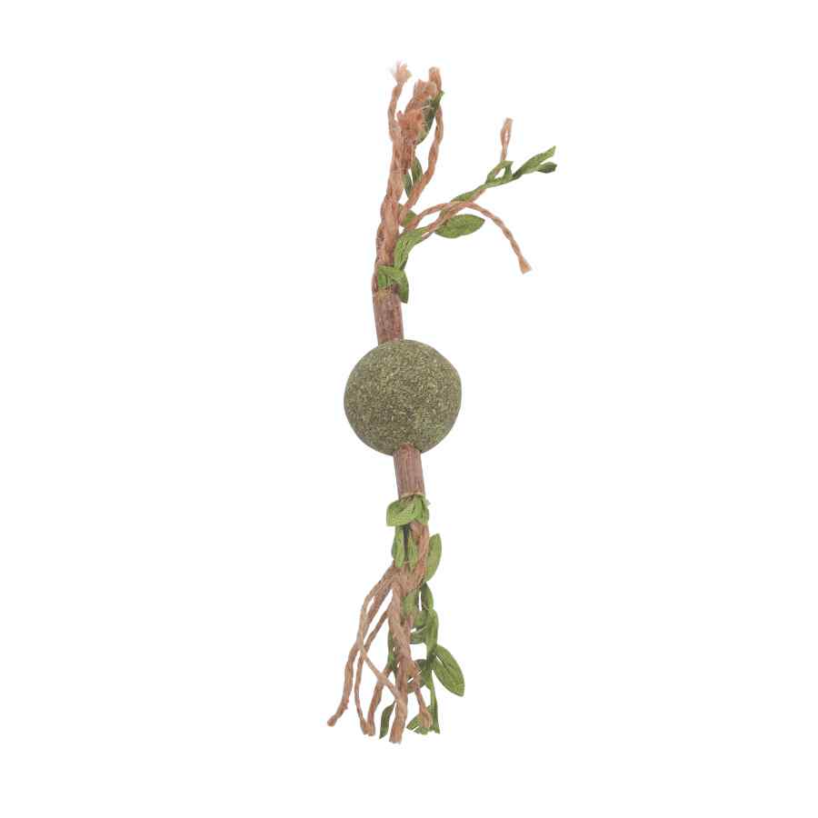 Mpets Charmy Juguete Catnip Rama Verde, , large image number null