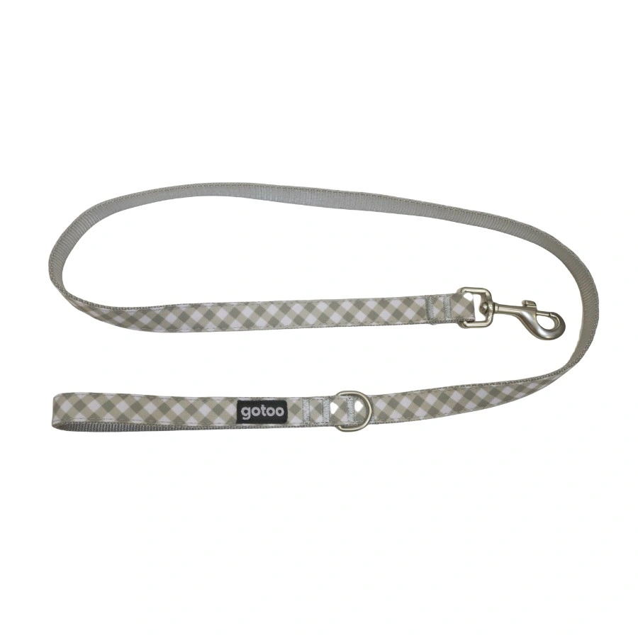 Gotoo! Correa Trendy Gris Vichy Mediana, , large image number null