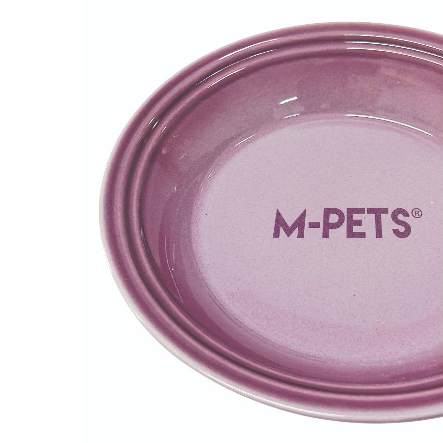 Petjoy Flatty Ceramic Bowl Purple 500 Ml, , large image number null