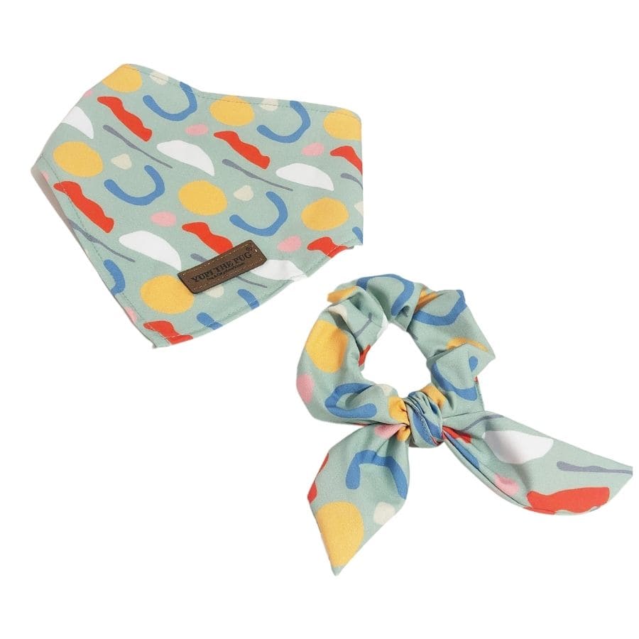 Yupi the pug bandana match, , large image number null