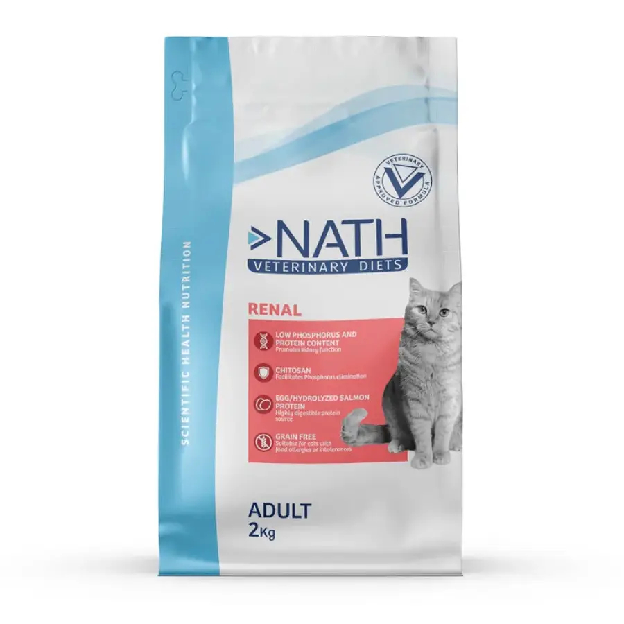Nath Veterinary Diets Renal Gato 2 Kg, , large image number null