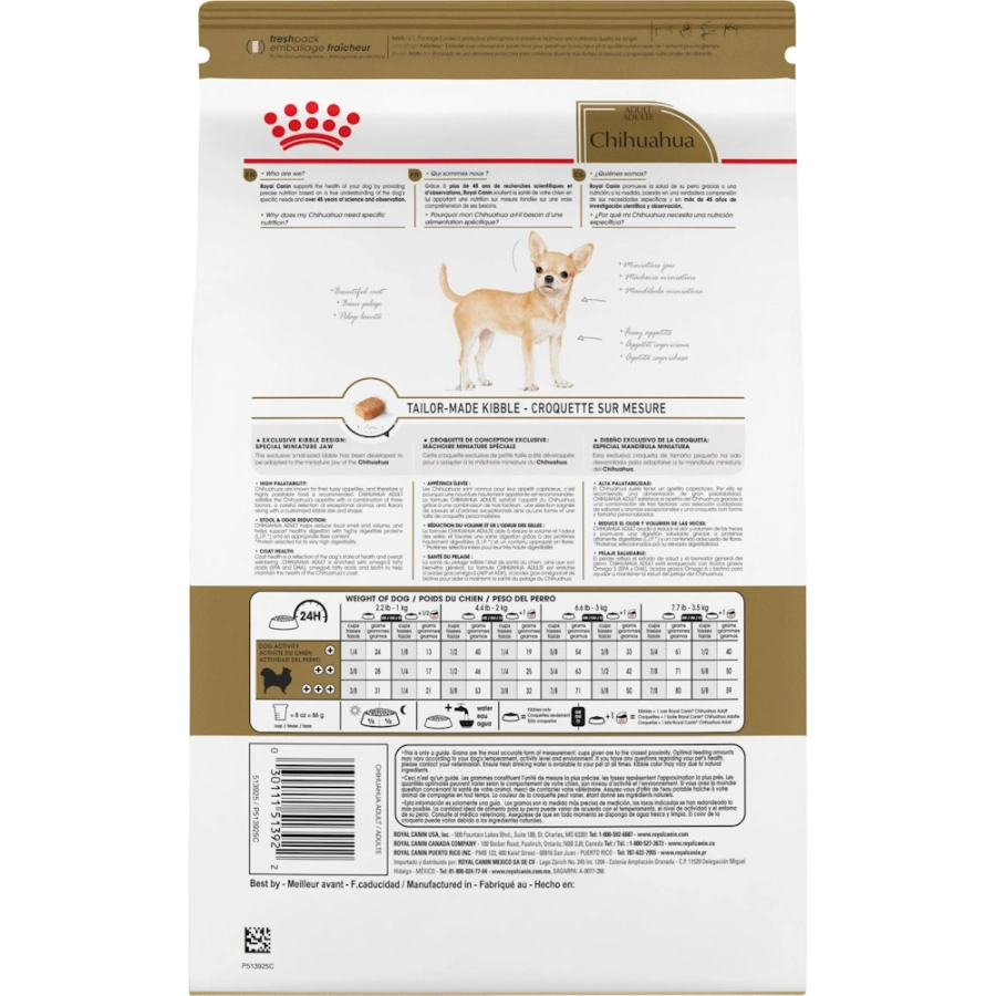 Royal Canin Perro Bhn Chihuahua Adult 3 Kg, , large image number null