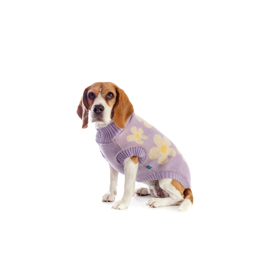 Lmb Sweater Lila Flores
