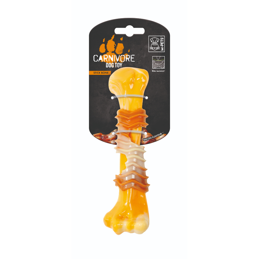 Carnivore Juguete Stick Hueso Aroma Tocino 17.8 X 4.9 X 4 Cm, , large image number null