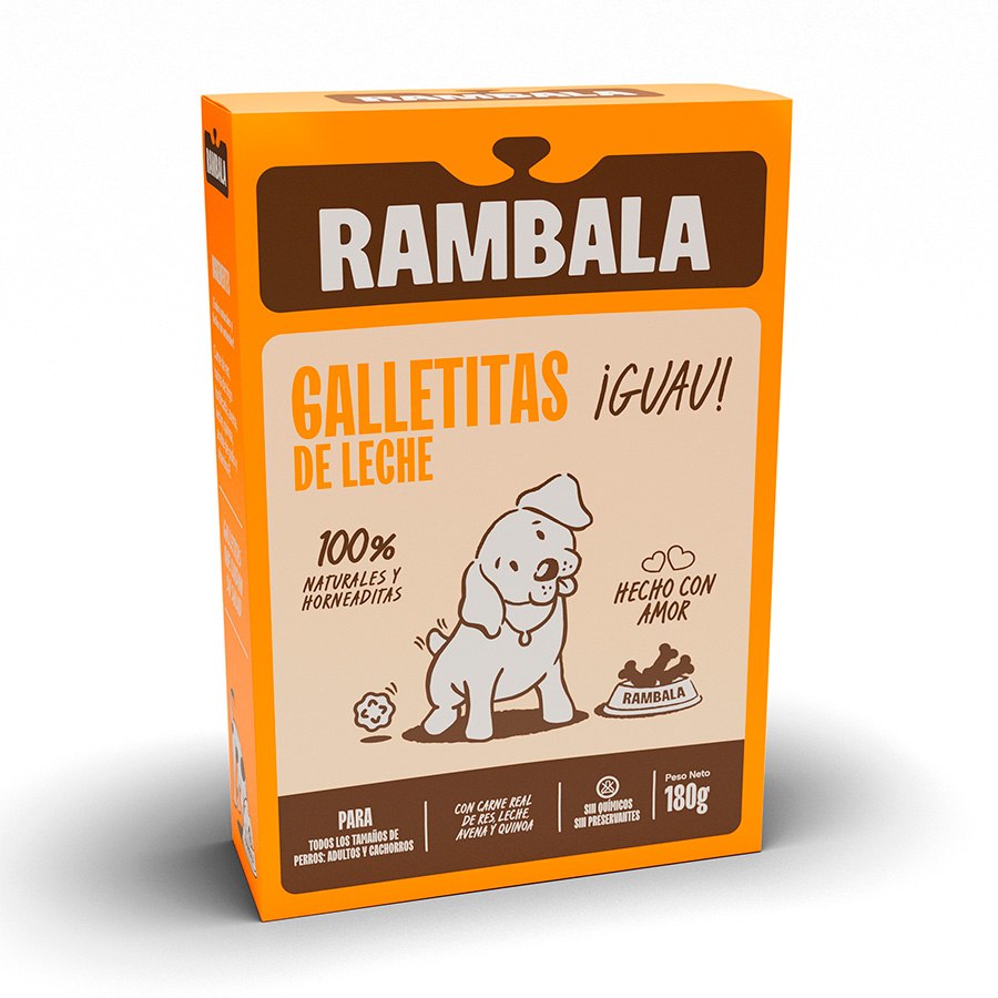 Galletitas De Leche Rambala Caja X180G