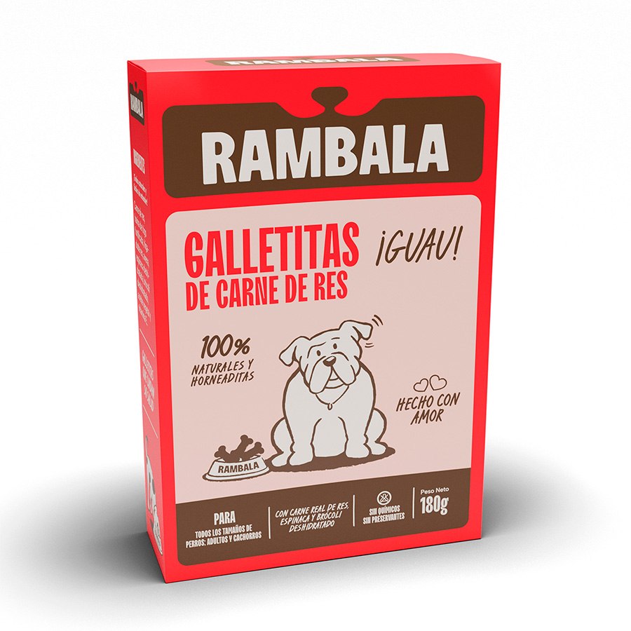 Galletitas De Carne Rambala Caja X180G