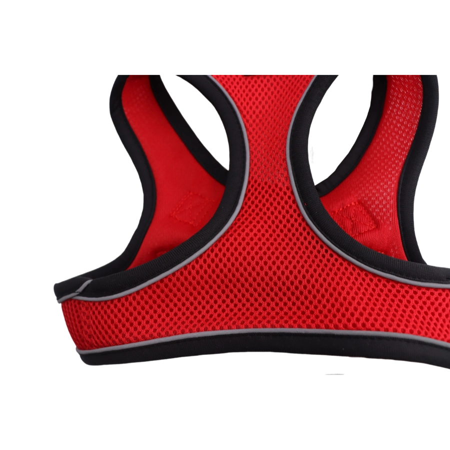 Arn&eacute;s Rojo Transpirable De Malla Con Costura Reflectante Para Perros, , large image number null