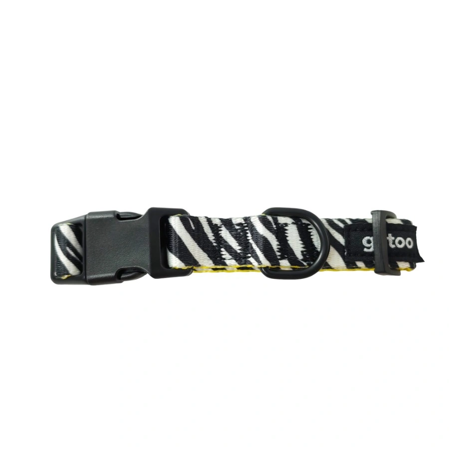 Gotoo! Collar Funny Fashhion Cebra Negro, , large image number null