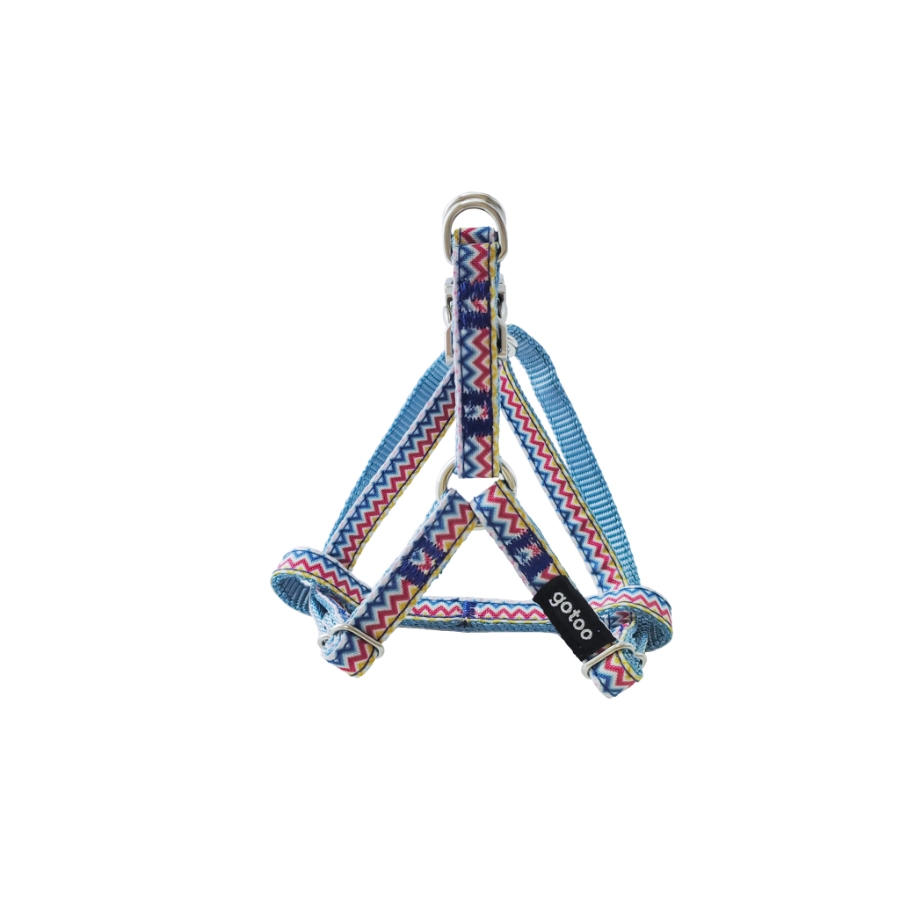 Arnés Con Estampado Zig-Zag Para Perros, , large image number null