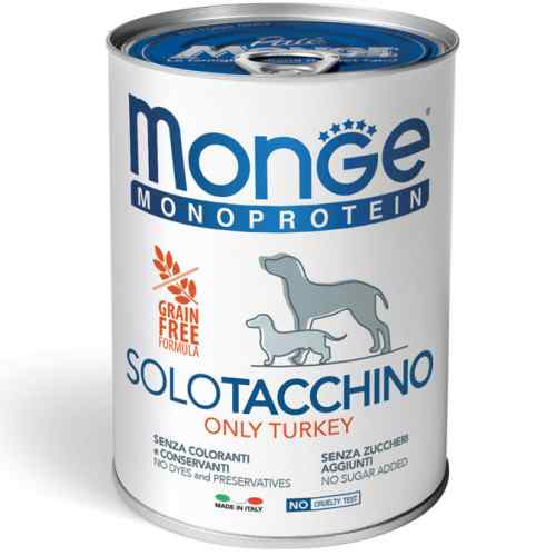 Monge Monoprotein Pavo 400 gr image number null