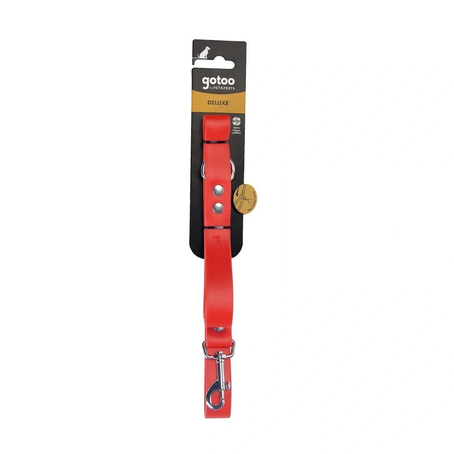 Gotoo! Correa Rojo Deluxe Biothane, , large image number null
