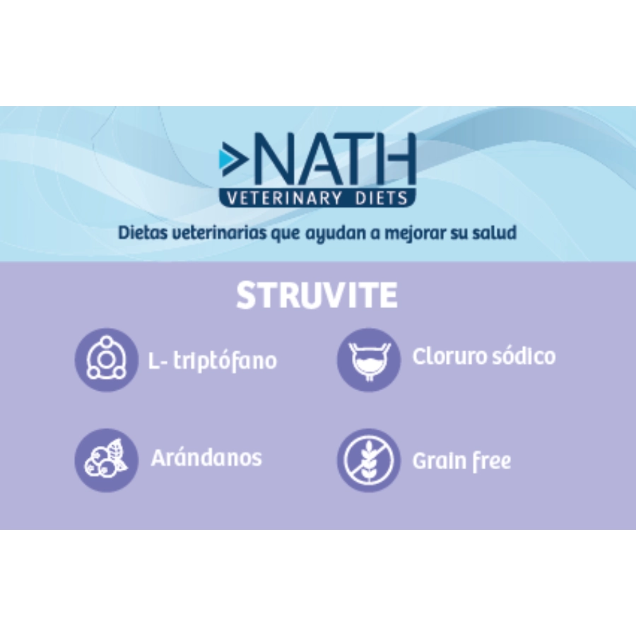 Nath Veterinary Diets Urinary Estruvita Gato 2 Kg, , large image number null