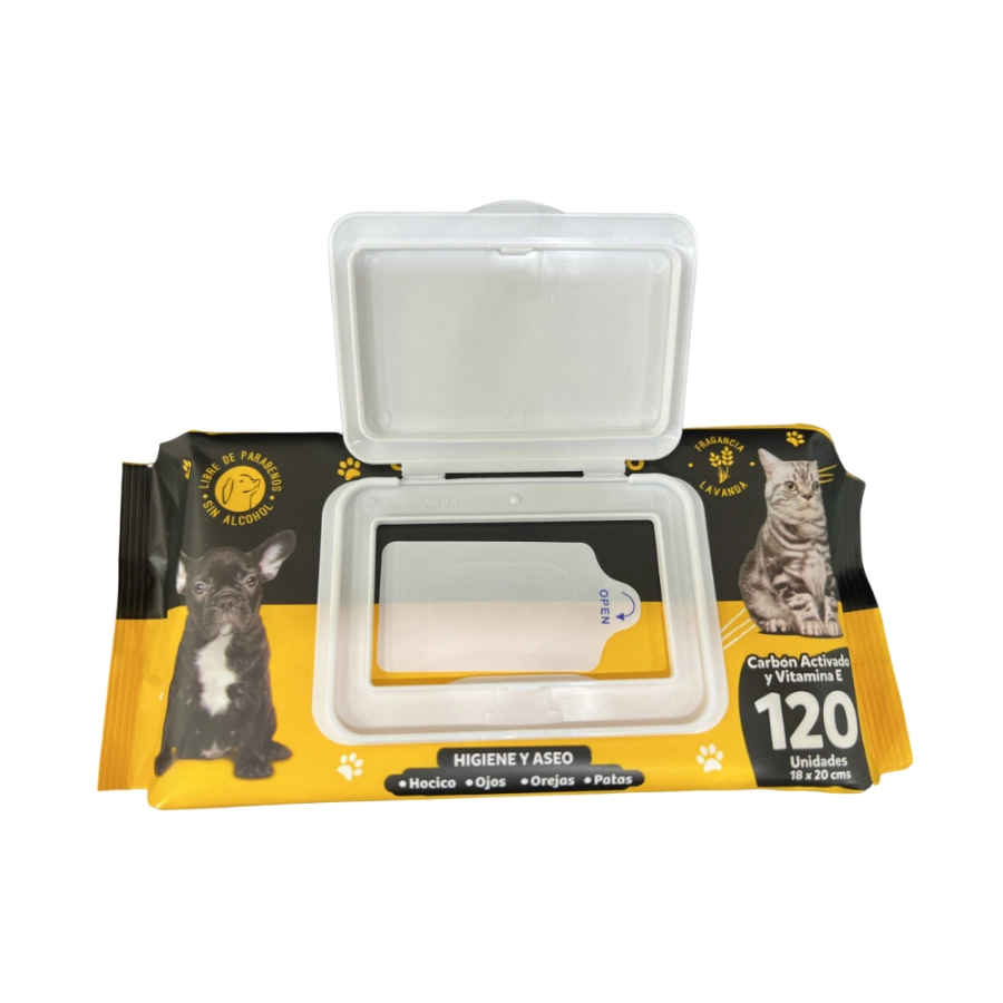 Toallitas H&uacute;medas Carb&oacute;n C&P X 120 Unid. (Carb&oacute;n Act. Y Vitamina E), , large image number null