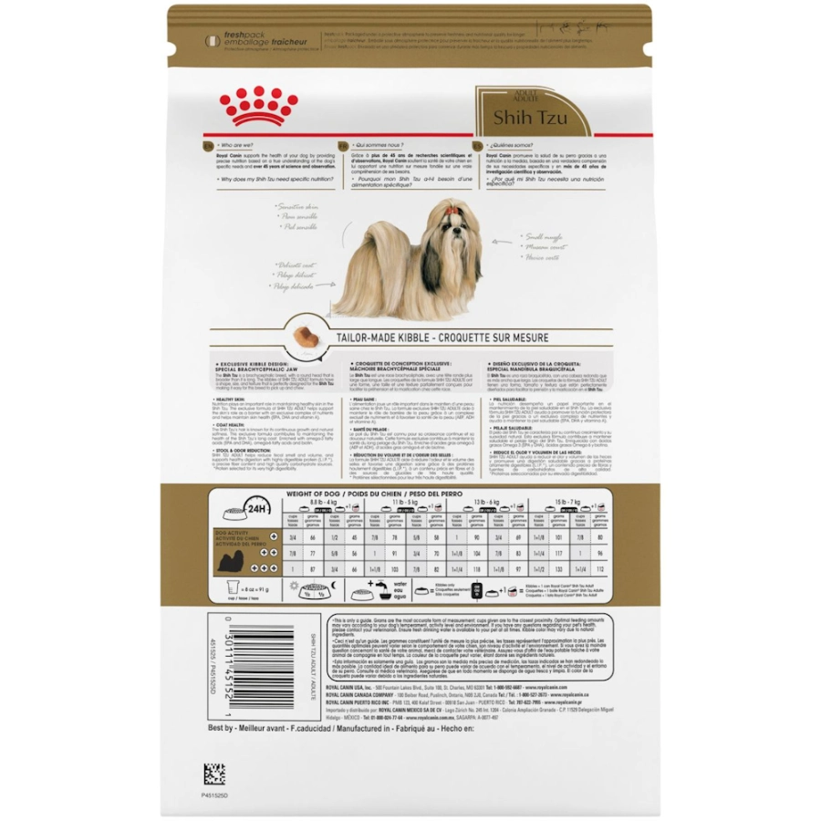 Royal Canin Perro Bhn Shih Tzu Adult, , large image number null