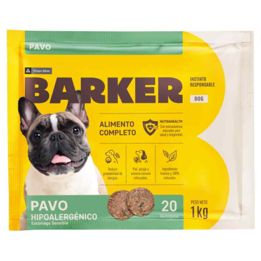Barker Pavo (1kg) 20 Hamburguesas image number null